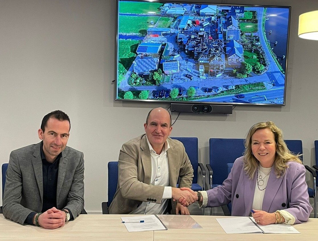 Ondertekening Slachterij Wouters