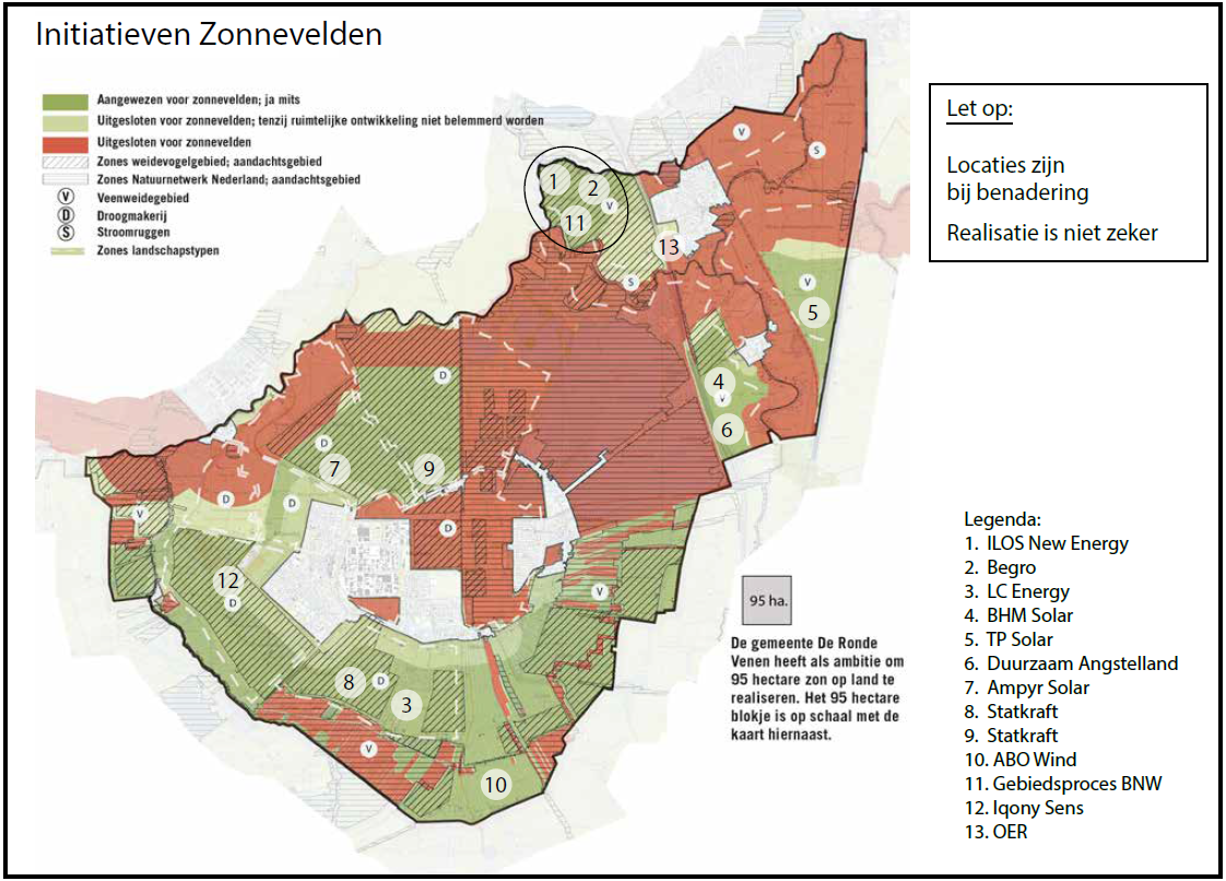 Beleidskaart met legenda 23 januari 2025